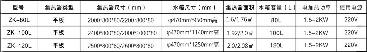 壁挂太阳能热水系统